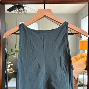 Elegant Dark Teal Women's Tank Top